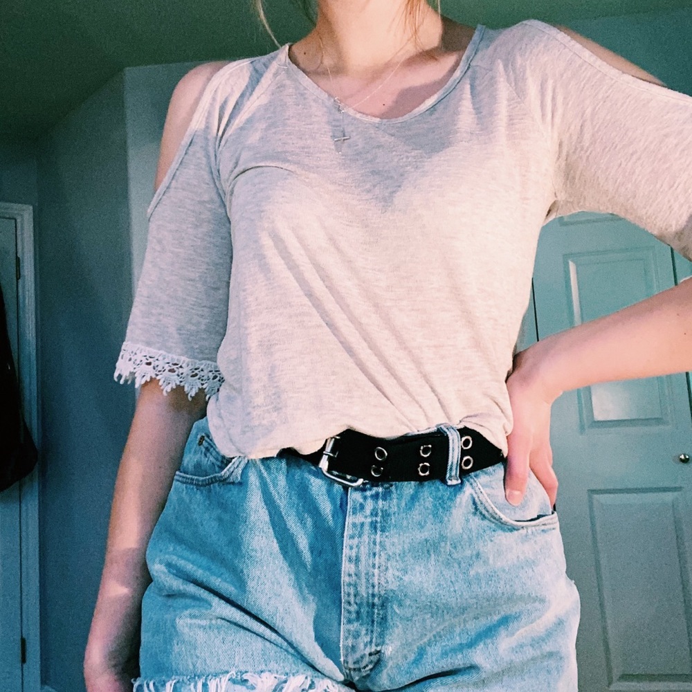 Cream Casual tee